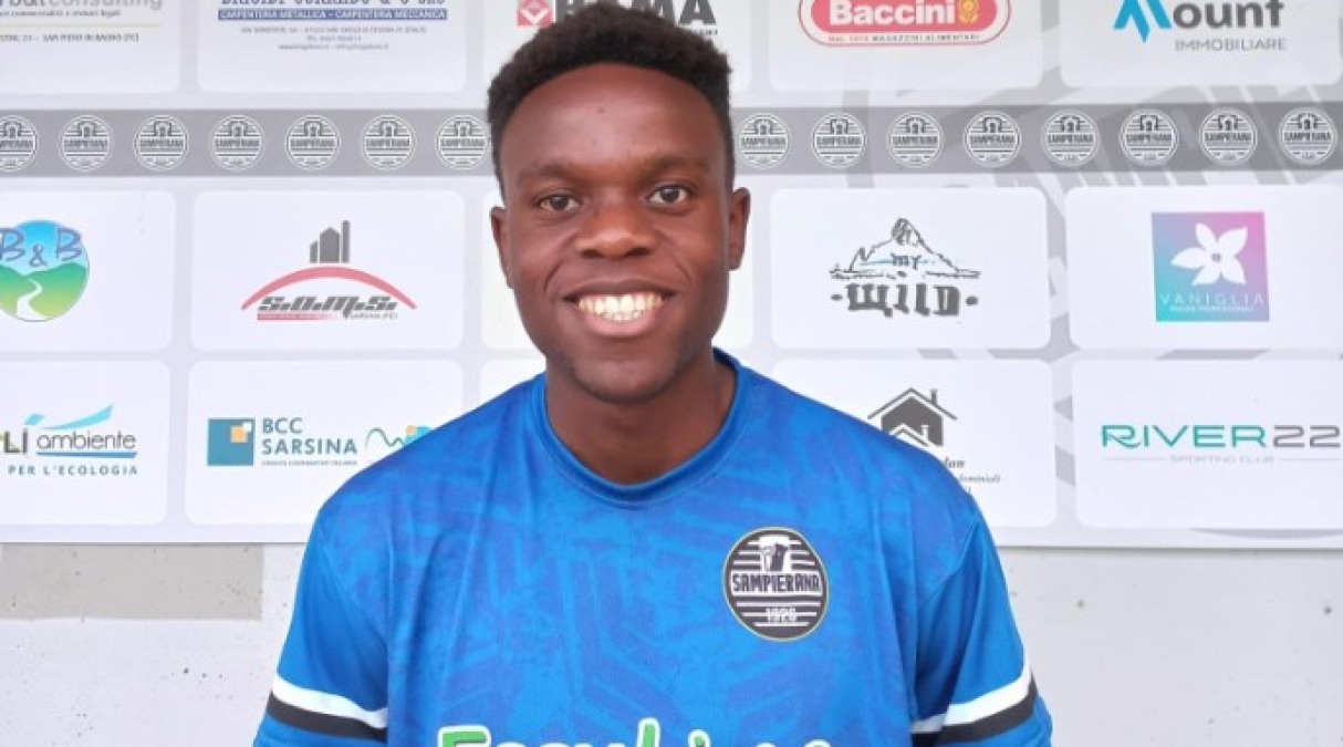 Calcio Eccellenza, Ariyo (fresco di laurea): 'La Sampierana può fare di più' - Daniel Ariyo
