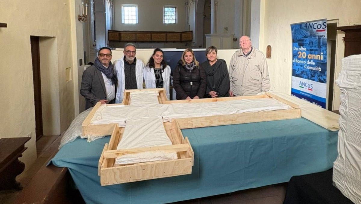 Verucchio: al via il restauro del prezioso crocifisso dell'800 della Chiesa di San Paterniano - 