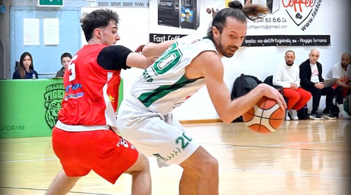 Basket DR2, Tigers sull'ottovolante: battuto anche lo Sporting (59-65) - Luca Tomasi (foto Alfio Sgroi)