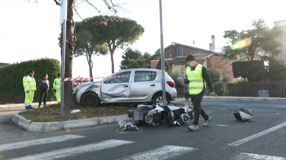 Dramma sulla Marecchiese: muore giovanissima in sella allo scooter, l'amica grave in ospedale - Il luogo dell'incidente