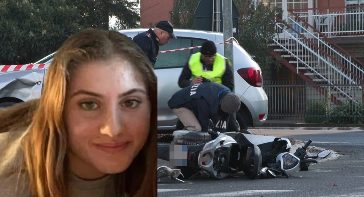 Mortale sulla Marecchiese: è Martina Gnoli la vittima dell'incidente di questa mattina - Nel riquadro Martina Gnoli