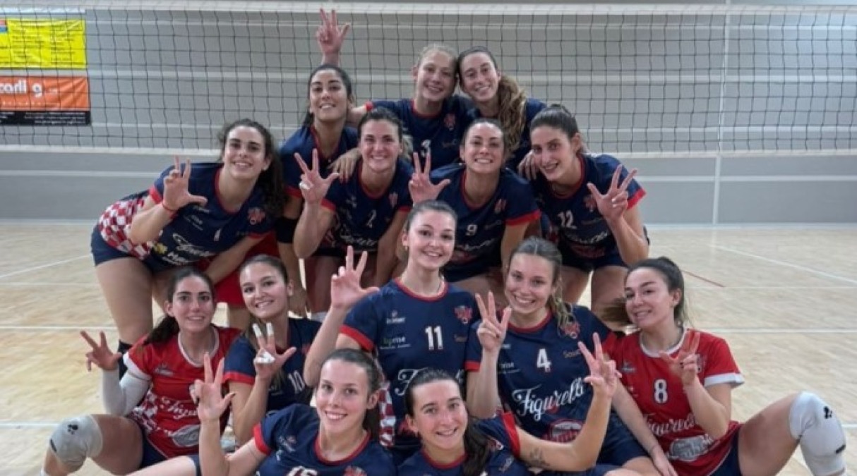 Volley C femminile, hurrà Projet nel derby con la Teodora (3-1) - La Projet esulta
