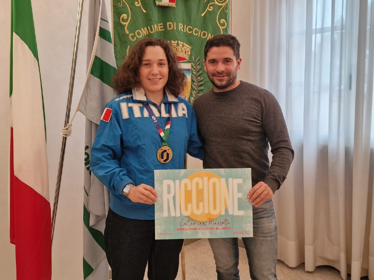 Riccione premia la campionessa di judo Caterina Mazzotti  - 