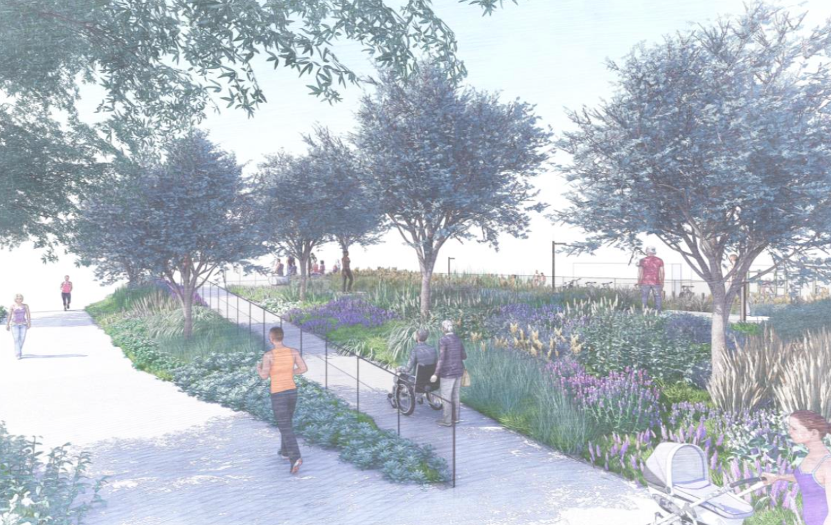 Parco del Mare a San Giuliano: interventi per percorsi pedonali, dune e verde - 