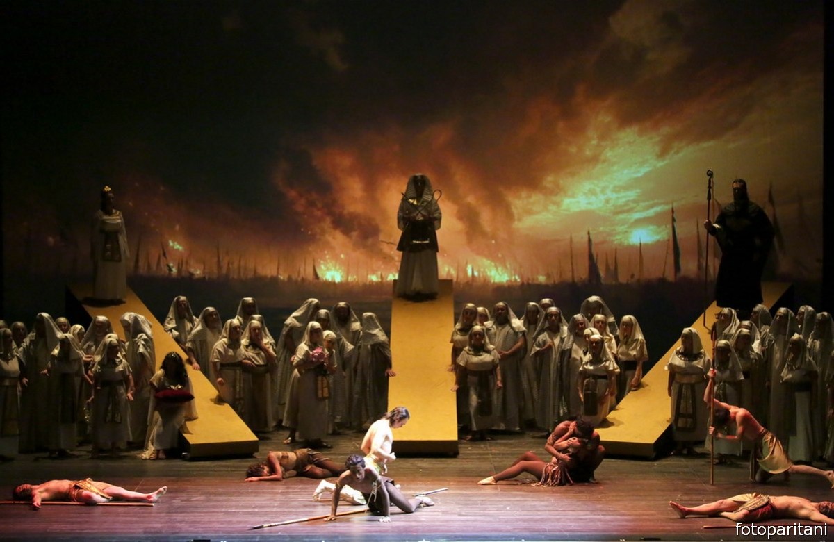 Prova generale per l'Aida: tutto pronto per l’opera di Capodanno, il Galli già sold out - PH PARITANI