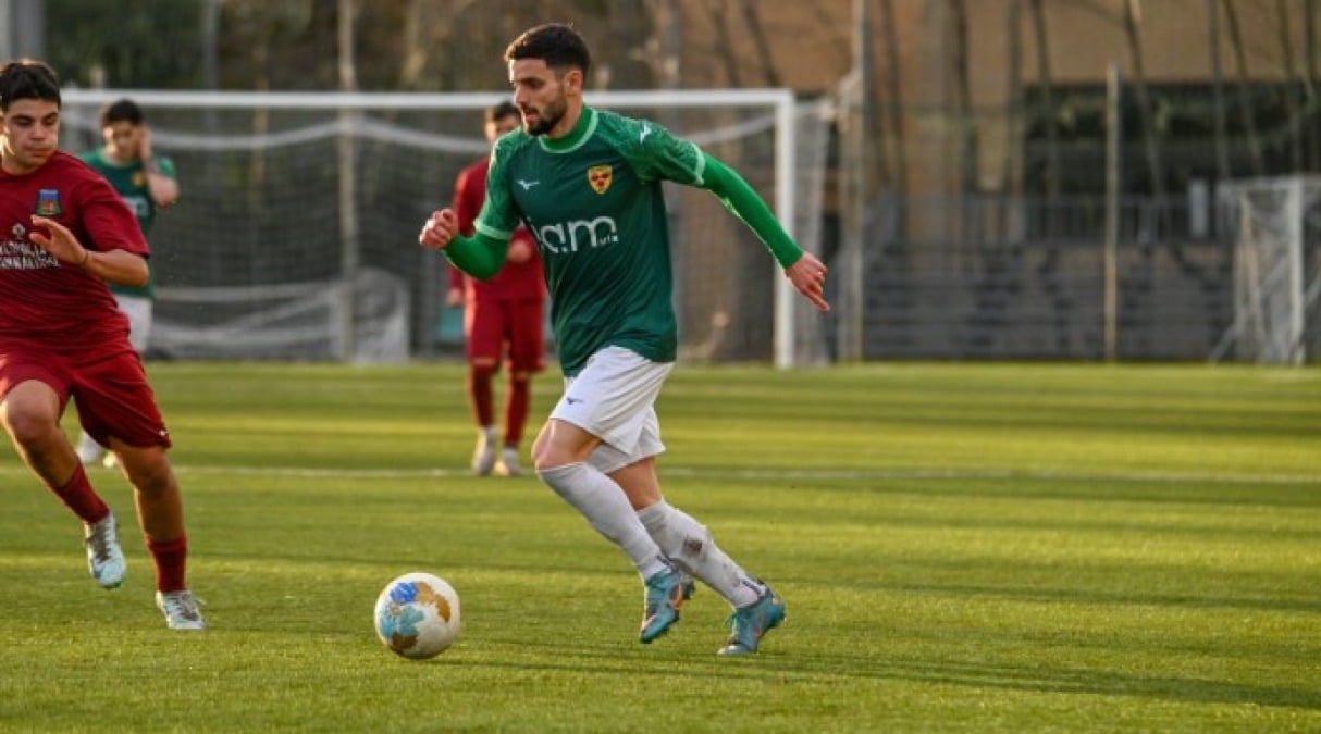 Calcio Prima, Sant'Ermete: è già divorzio con mister Oris Linguerri - Lorenzo Falzetta in azione