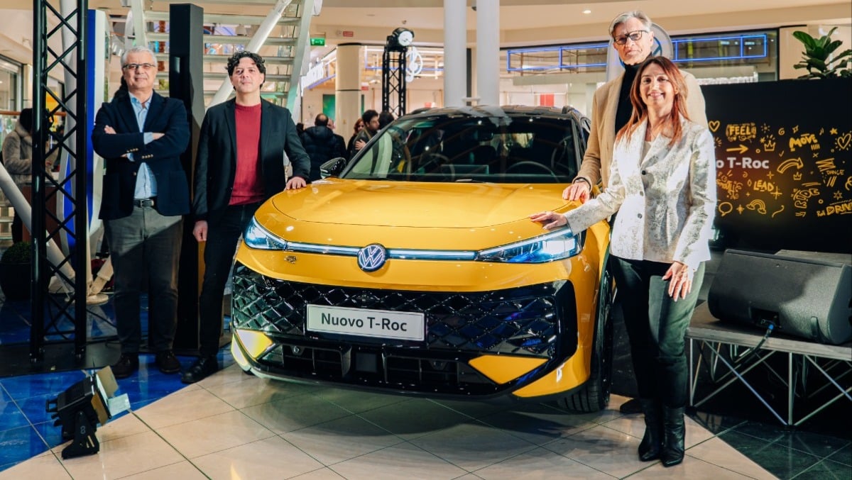 Reggini presenta il nuovo T-Roc alle Befane - 