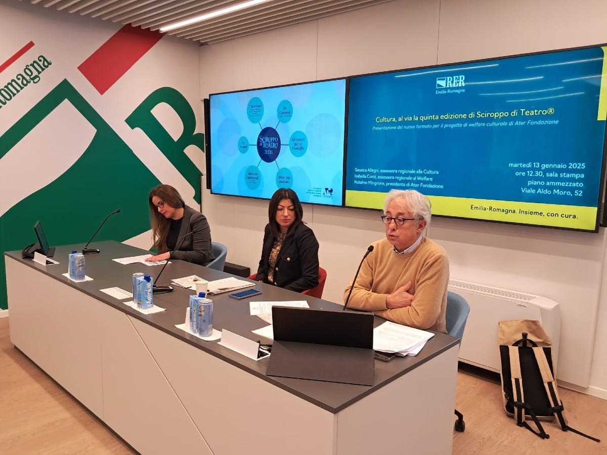 Sciroppo di Teatro: da Rimini a Novafeltria spettacoli per famiglie a 3 euro - La conferenza stampa