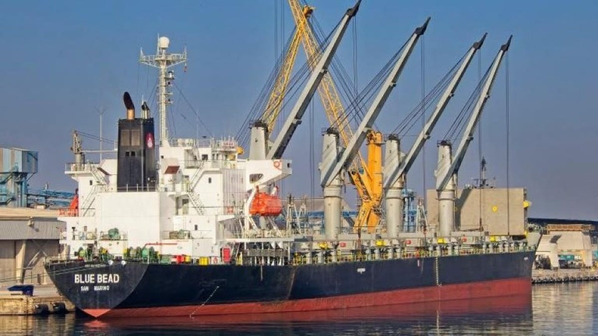 Drone colpisce nave cargo sammarinese nel Mar Nero - La nave colpita dal drone