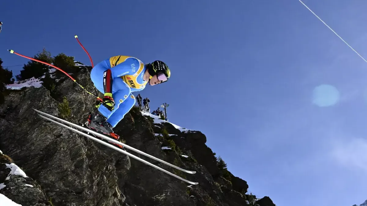 Franzoni trionfa nel SuperG di Wengen: è la sua prima vittoria in Coppa del Mondo - © Ansa