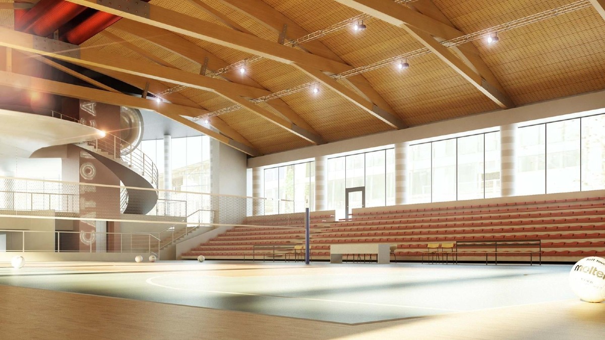 Cattolica, si avvicina la fase finale dei collaudi per il nuovo palazzetto dello sport - Palazzetto dello sport Cattolica