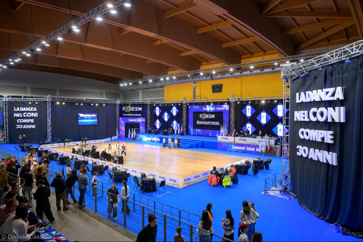 Playhall, al via i Campionati Italiani Assoluti 2026 di danza sportiva - Ph Casalboni