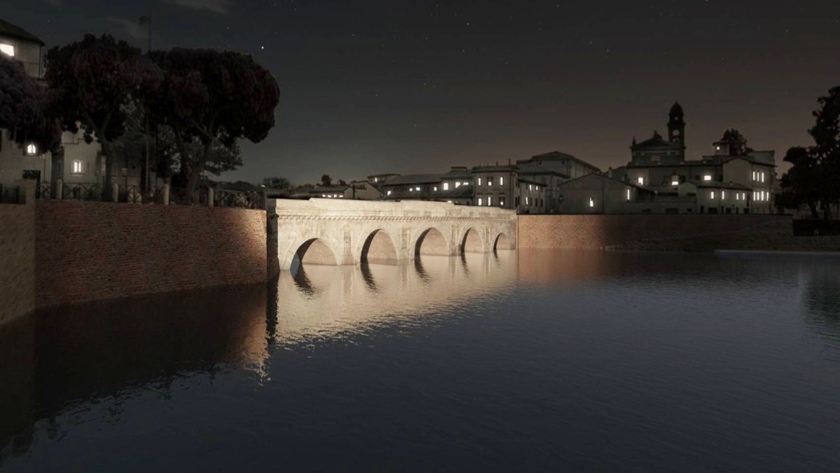Il Ponte di Tiberio si accende di nuova luce: al via la riqualificazione dell'illuminazione - 