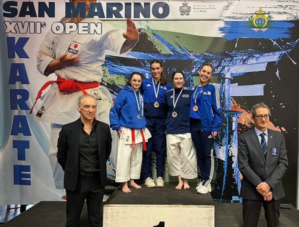 Trionfo per il Centro Karate Riccione all’Open di San Marino - 