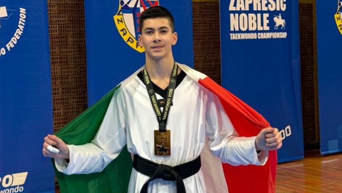 Taekwondo, Merendino cambia categoria ma continua a brillare: oro in Croazia - Andreas Miserendino