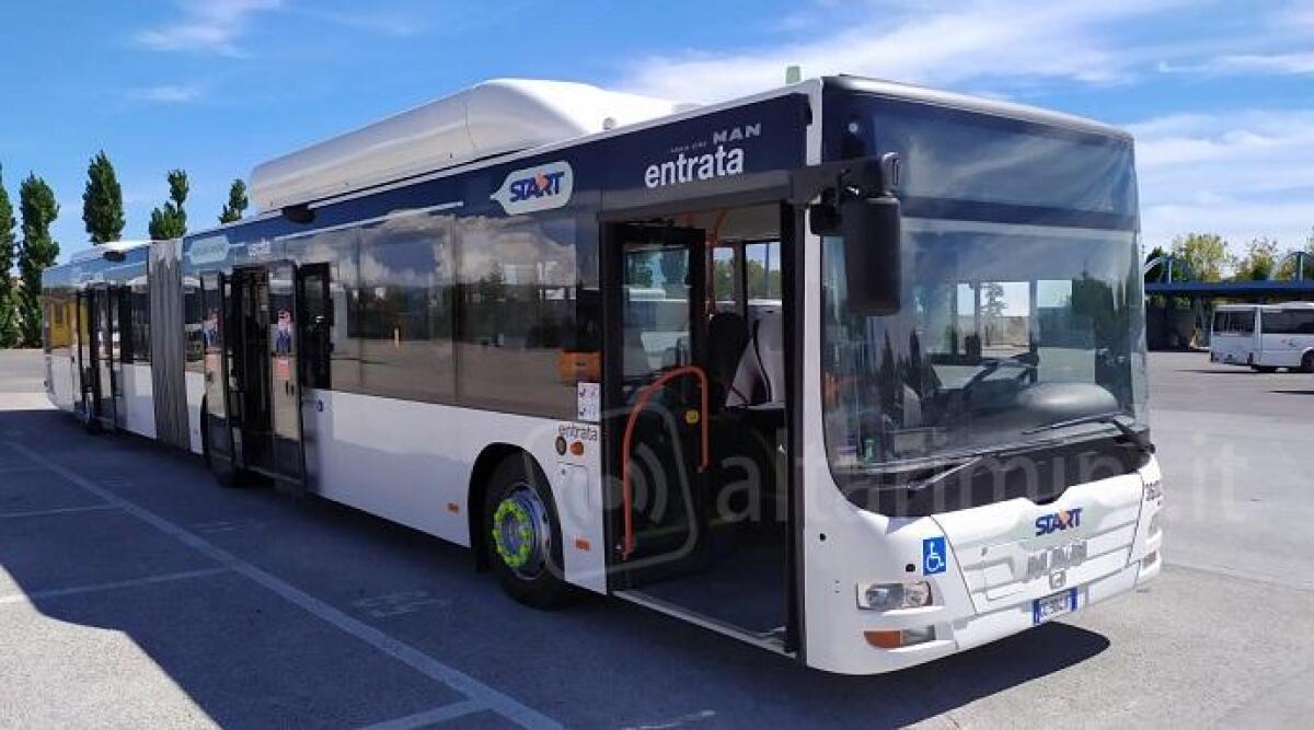 Autobus 134, percorsi alternativi durante i lavori sulla rotatoria di via Garibaldi - Autobus di Start Romagna