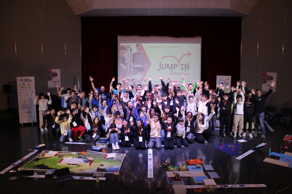 Giovani talenti in vetta a “Jump’in Robotica” - Foto gruppo Robotica