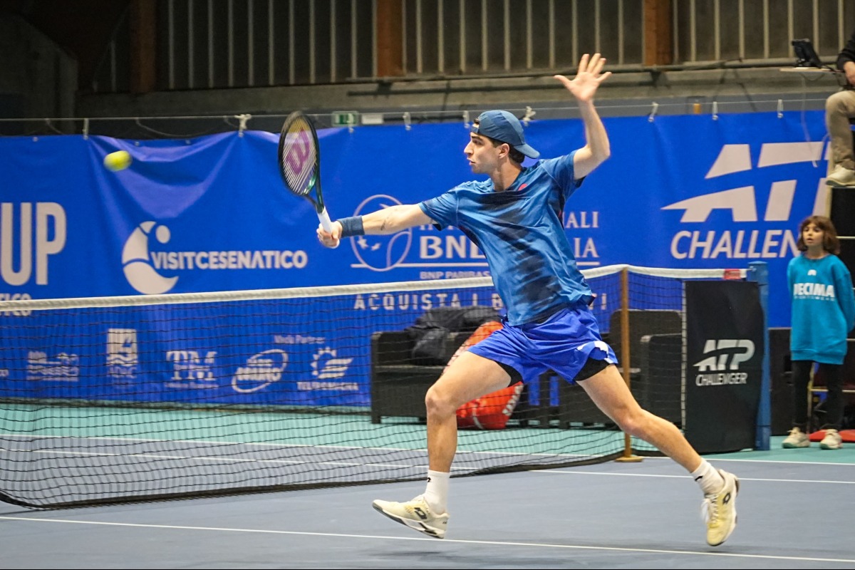 Tennis, Start Romagna Cup’: avanzano anche Brancaccio, Romano e Rottoli - Rottoli in azione