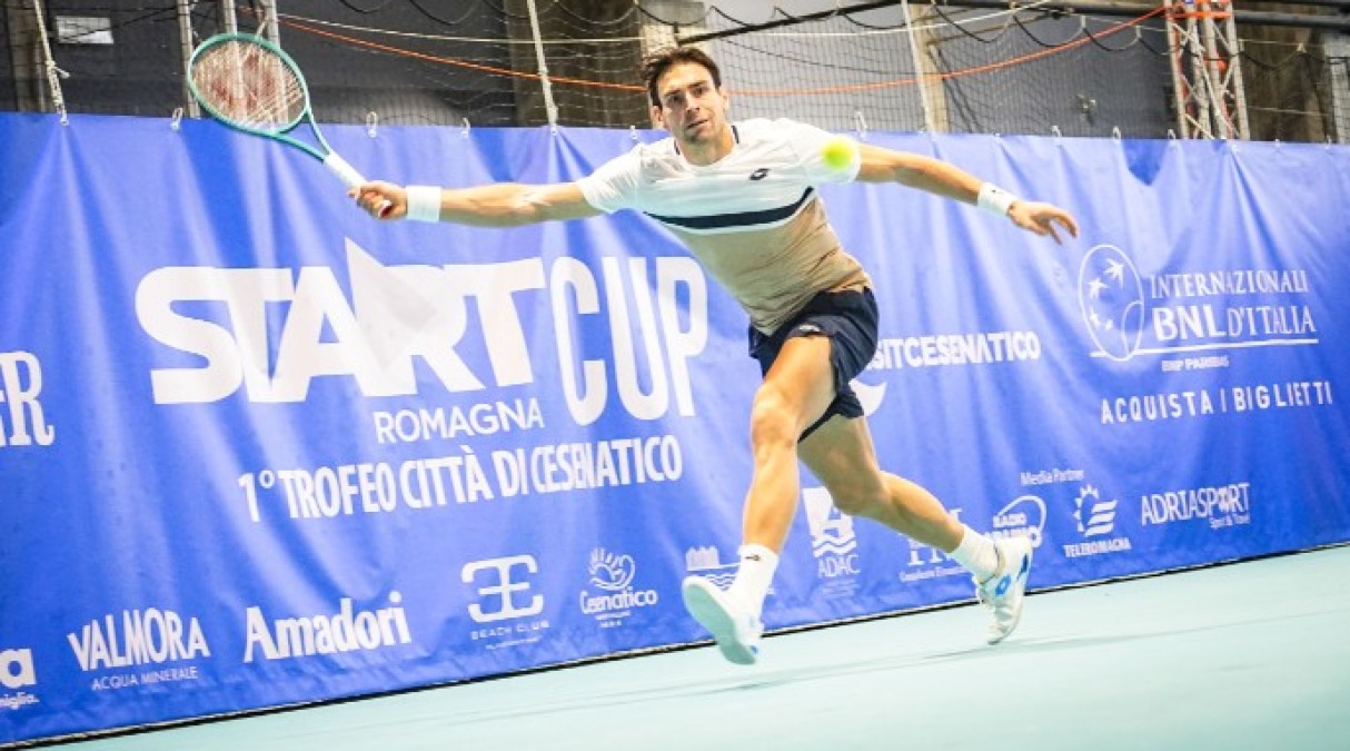 Tennis, ‘Start Romagna Cup’: Forti sfioira i quarti - Dalla Valle in azione