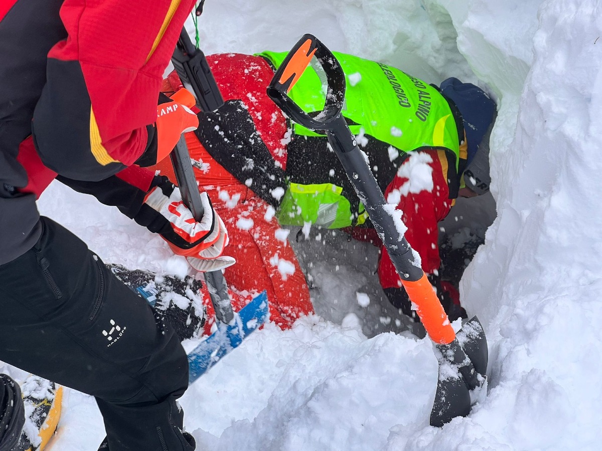 Val di Fiemme, valanga su quattro scialpinisti: tutti salvi, uno in condizioni gravissime - Foto repertorio © Soccorso Alpino