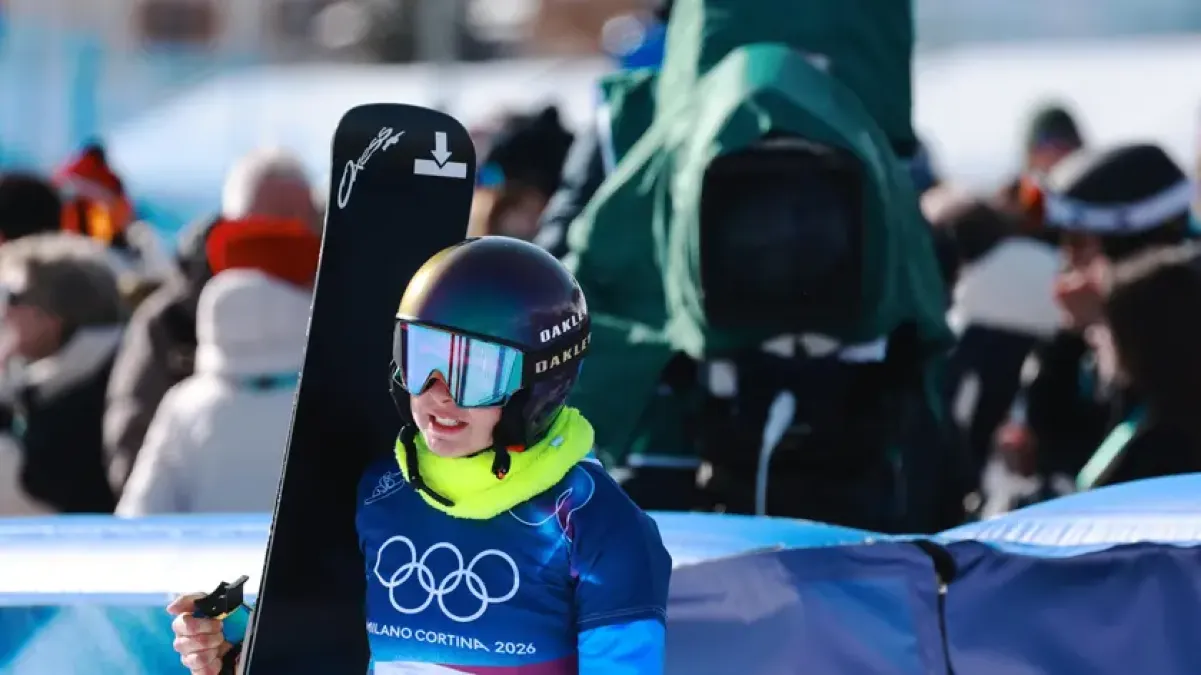 Bronzo olimpico per Lucia Dalmasso nello snowboard parallelo - © Ansa