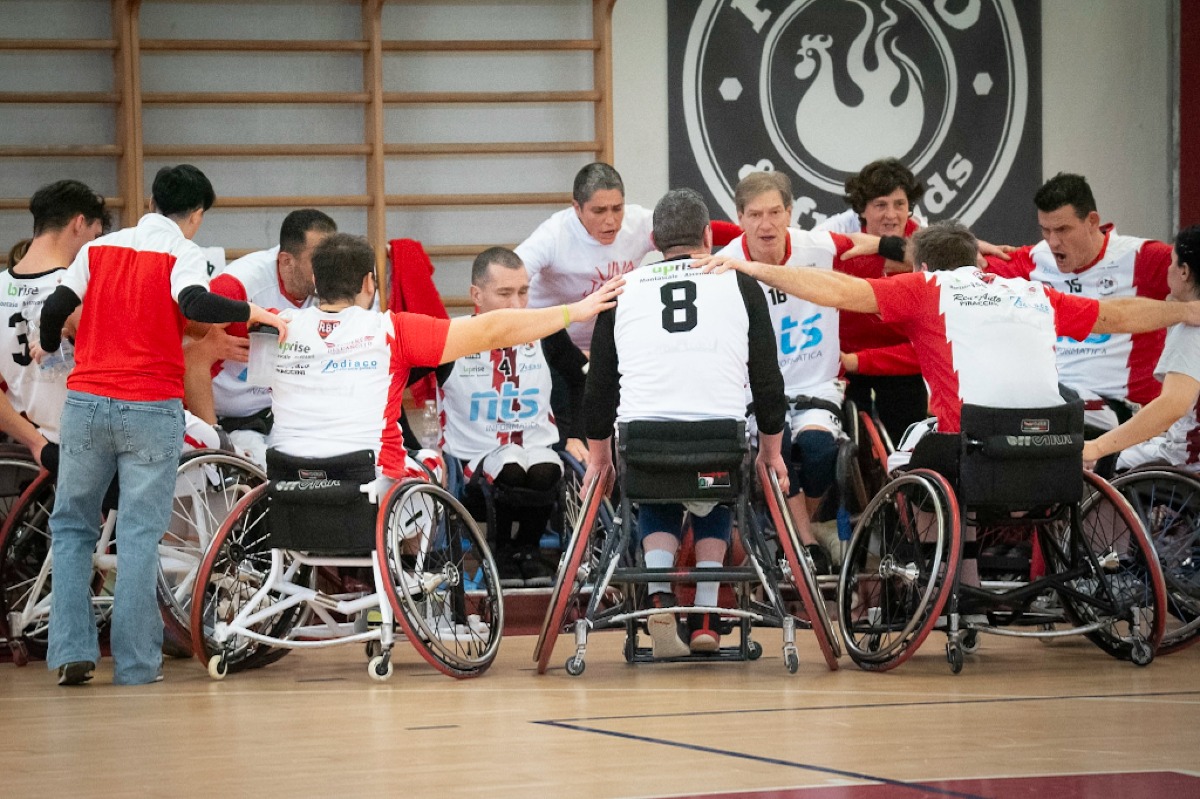 Basket B in carrozzina, NTS Informatica doma Seregno (85-59) - 