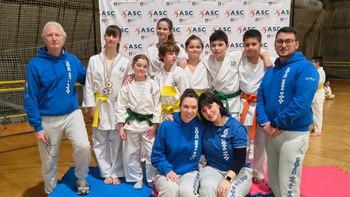 Partenza sprint nel 2026: brillano gli atleti del Centro Karate Rimini-Cervia - 