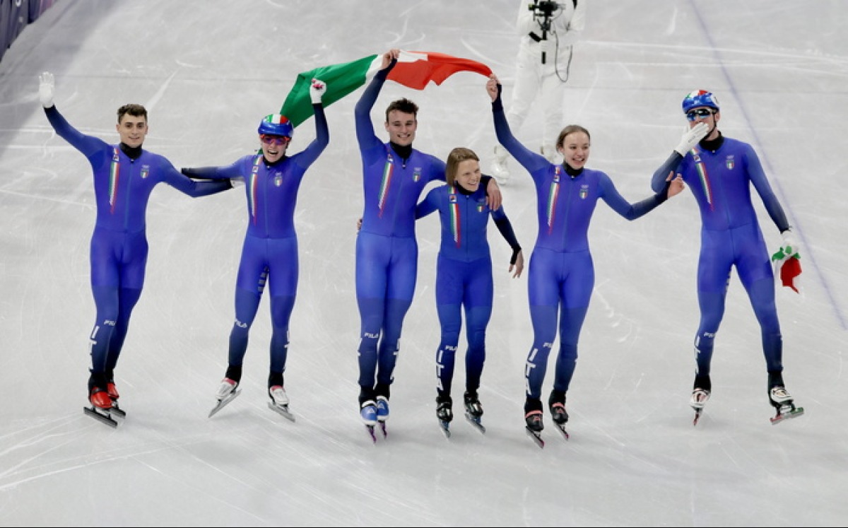 Short Track d’oro per l’Italia, bronzo nel curling. Goggia ko: giornata agrodolce per gli azzurri - © Ansa