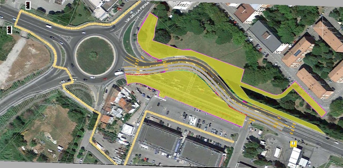 Rotatoria tra Statale 16 e Consolare San Marino: ultimi lavori con barriere antirumore e 184 nuovi alberi - 