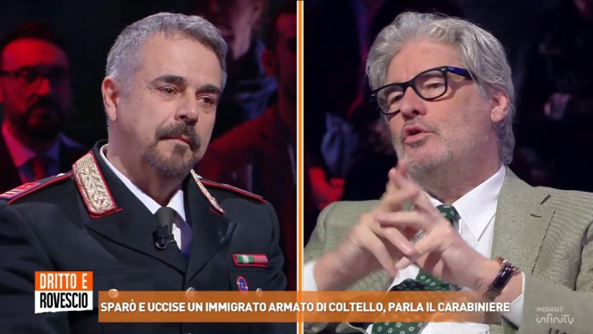 Sparatoria a Villa Verucchio, il Maresciallo Masini ospite a "Dritto e rovescio" - 