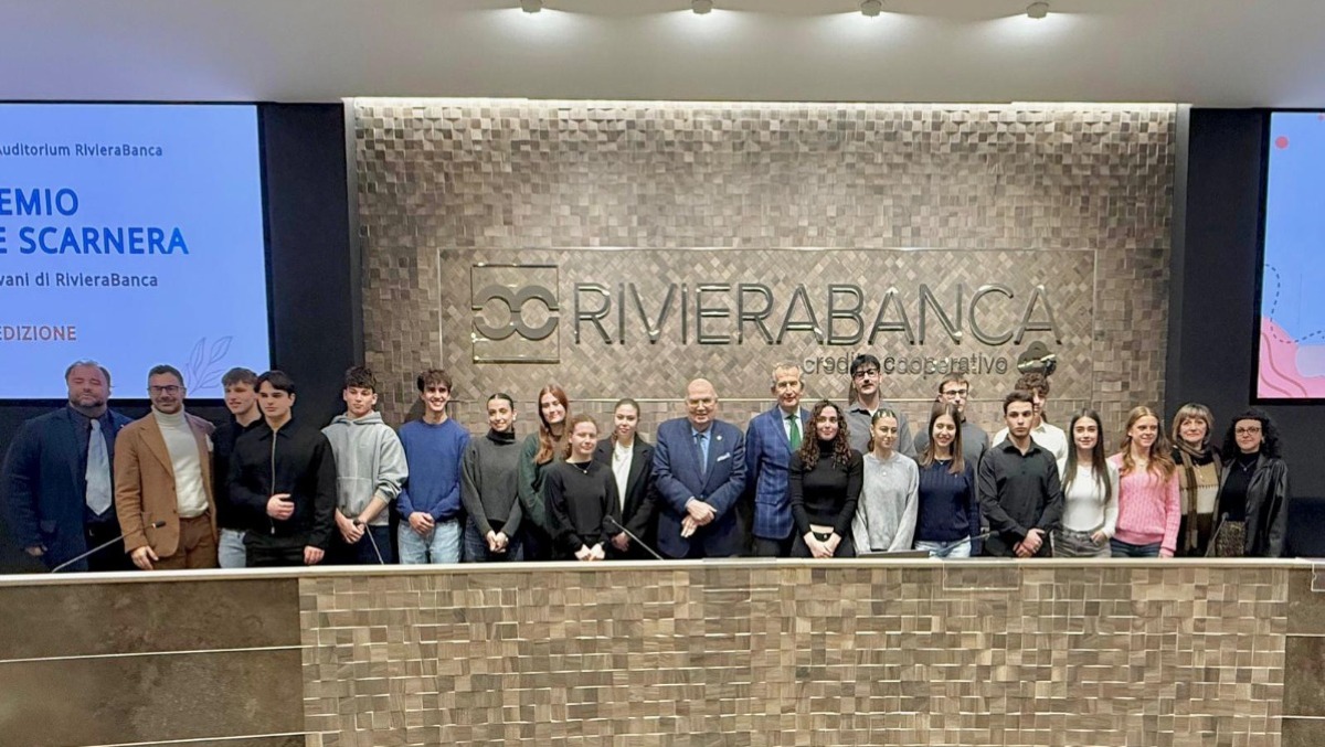 RivieraBanca e i suoi diciottenni: 34 giovani premiati alla 5ª edizione del Premio Scarnera - 
