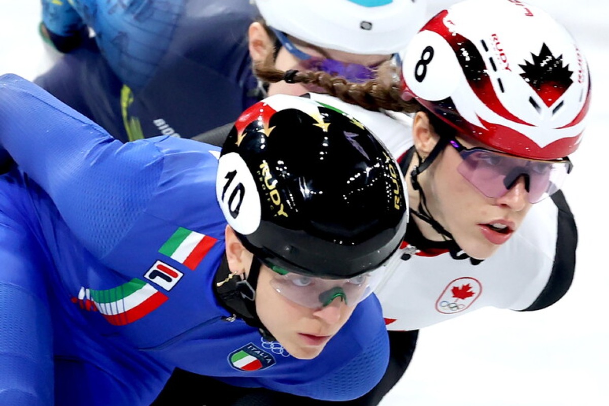 Olimpiadi, Arianna Fontana ai piedi del podio nei 1000 metri: quarta in finale. Saccardi chiude 12° nello slalom - © Ansa