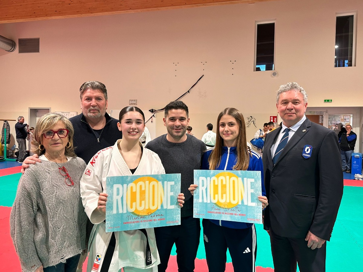 Riccione, karate: due bronzi europei e il titolo di ambasciatrici per Orsetti e Padoan - 