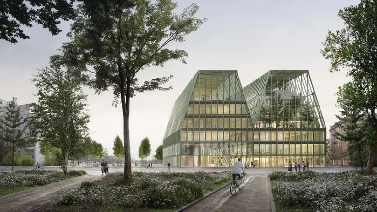 Biblioteca Europea, Boeri e Zucchi a processo: “Conflitto d’interessi nascosto” - Il rendering del progetto