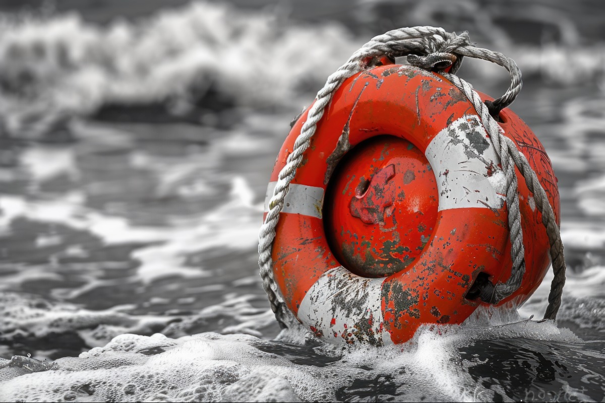 Dal mare emerge il corpo di una donna: passanti danno l’allarme a Livorno - Immagine creata con IA