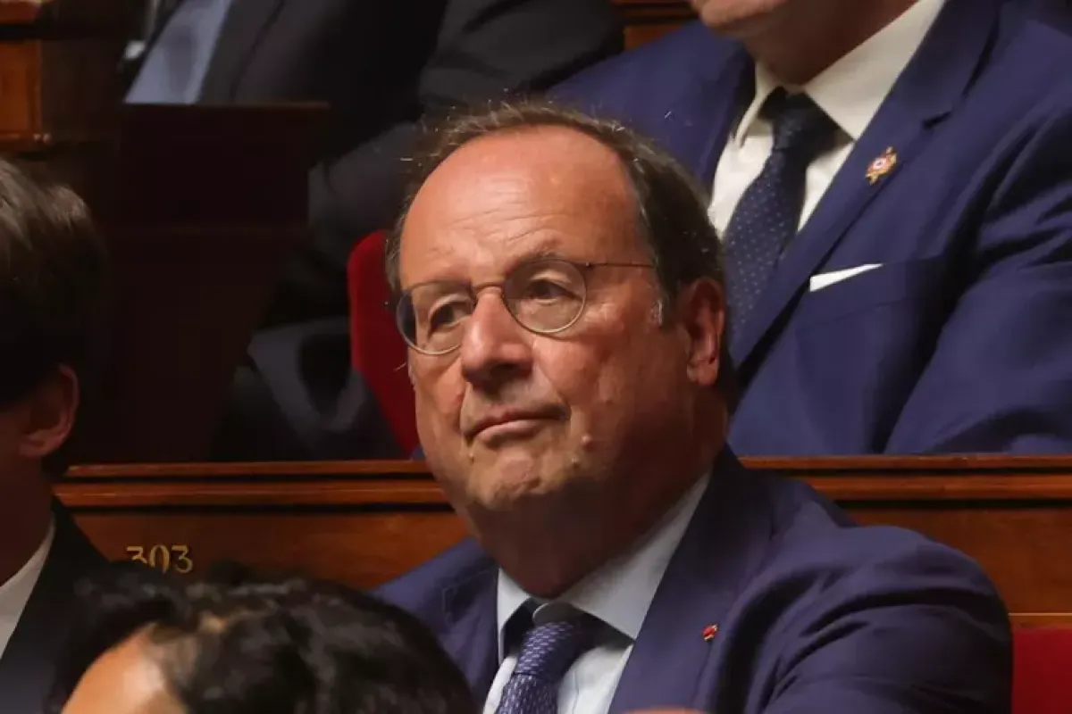 Hollande chiude alla France Insoumise: “Nessuna alleanza per il 2027” - Francois Hollande © ANSA/EPA