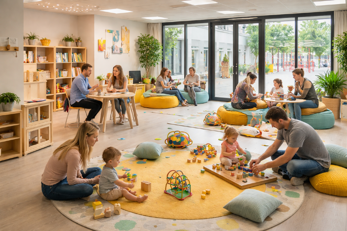 Famiglie, contrasto all’isolamento: a Miramare nuova sede dedicata a genitori e bambini - Centro per le famiglie REPERTORIO