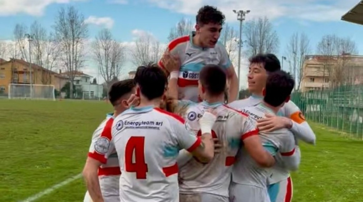 Calcio, mister Girometti: 'Victoria, devi essere più cinico e meno lezioso'  - L'esultanza del Victoria