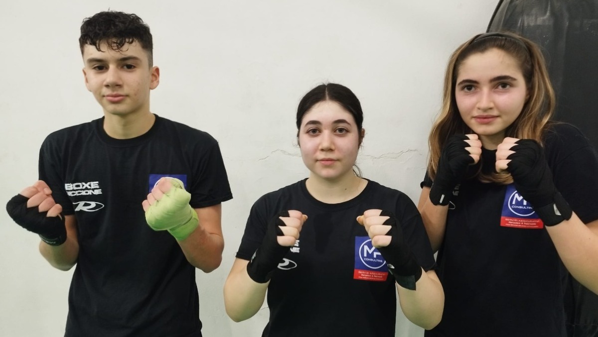 Giovani pugili crescono: a Riccione la fase eliminatoria del Torneo Regionale - Edoardo Gennari Eva Fabbri e Giada Piergiacomi