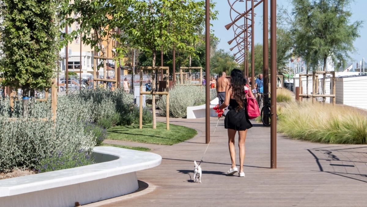 Rimini, ripresi i lavori al Parco del Mare tra Marebello e Rivazzurra - Parco del Mare di Rimini