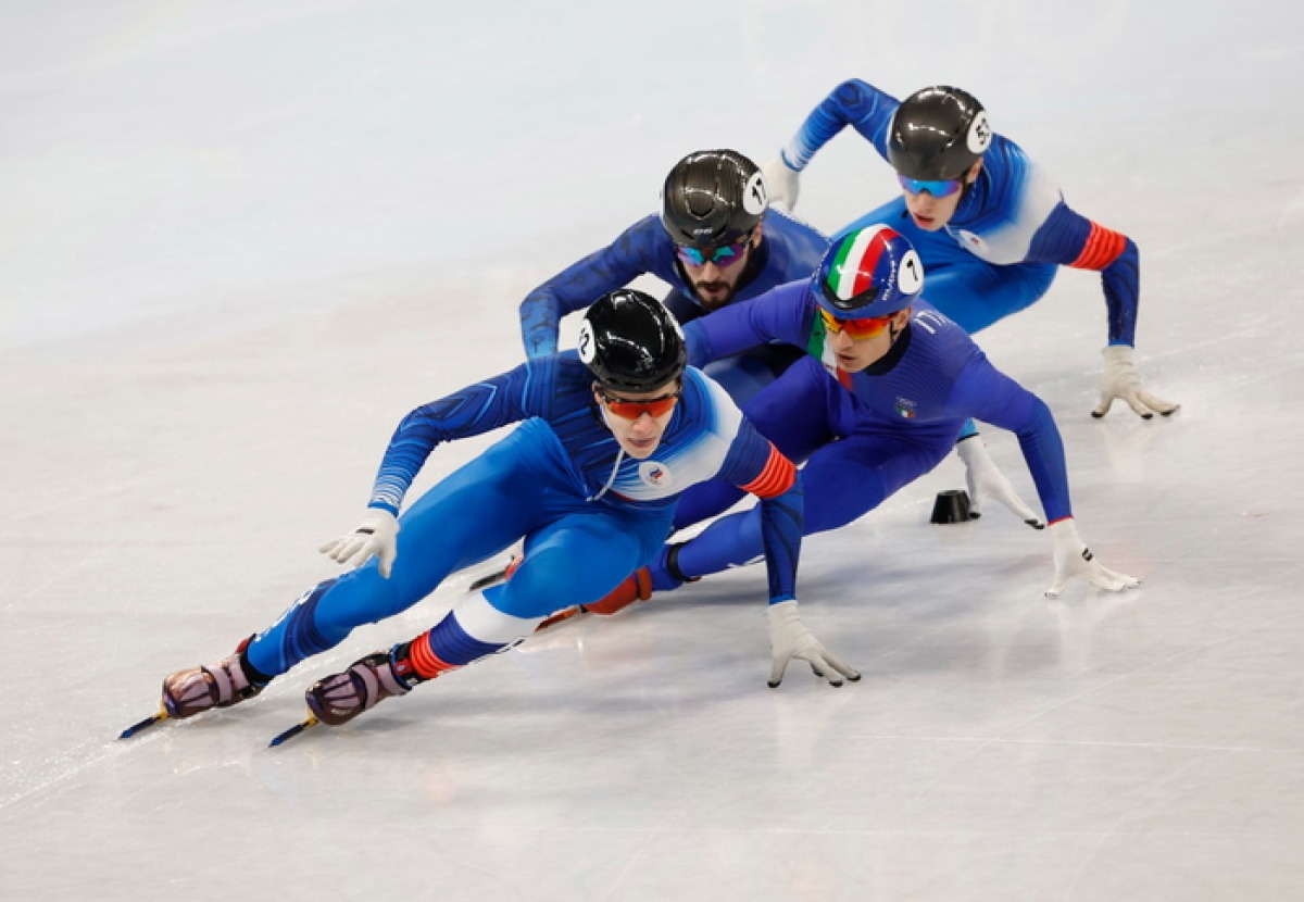 Short track, l’Italia conquista il bronzo nella staffetta 5000 metri - © Ansa