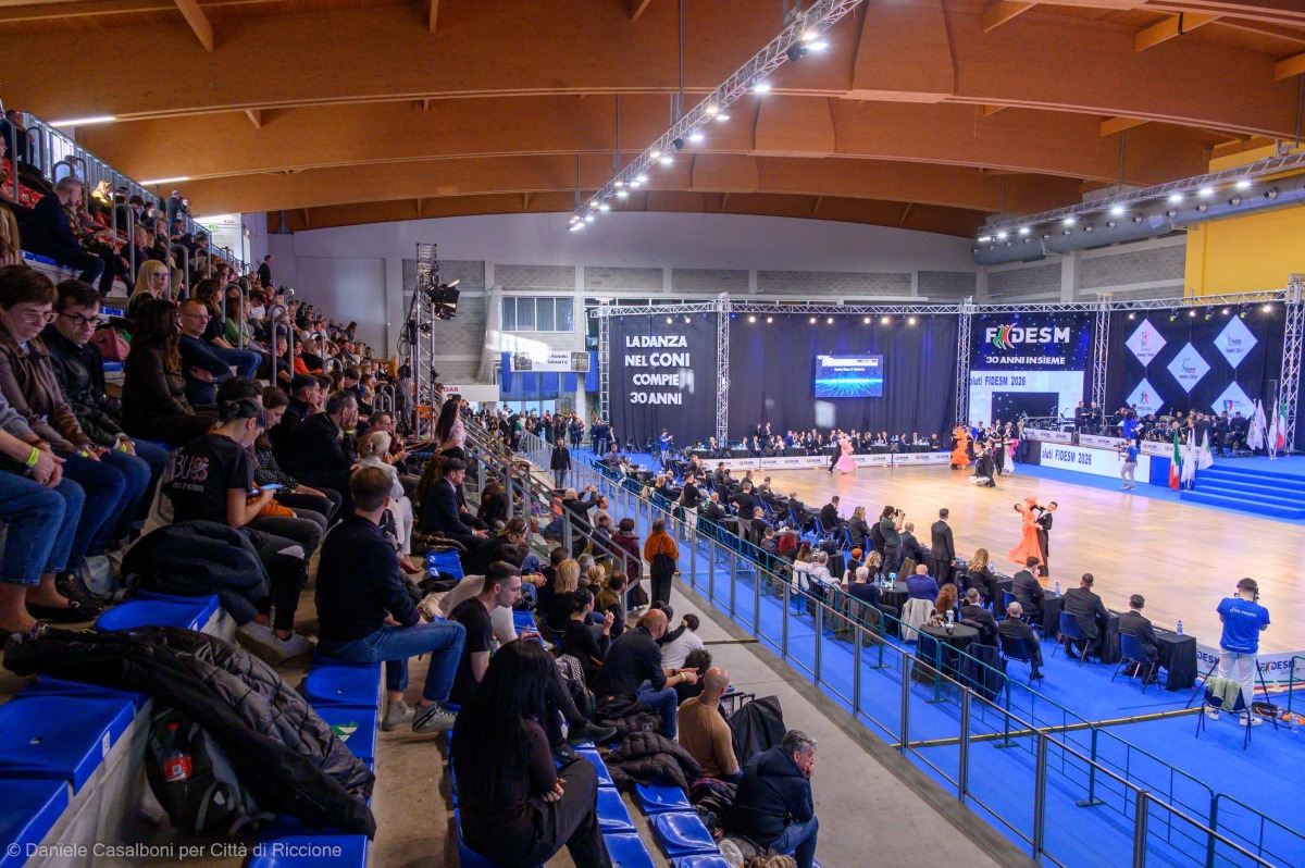 Danza sportiva, grande successo ai campionati italiani di Riccione - Ph Casalboni