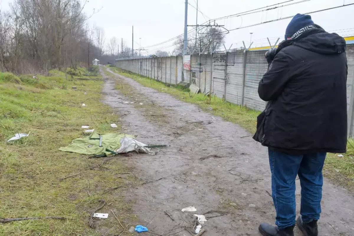 Rogoredo, fermato il poliziotto Carmelo Cinturrino: è accusato di omicidio volontario - Il luogo dove è stato ucciso il presunto pusher © Ansa