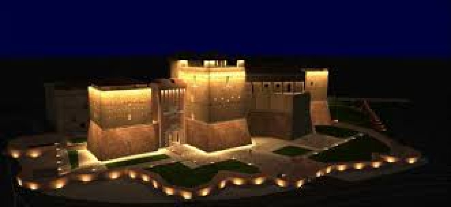 Rimini si tinge di giallo e blu: il Castello illuminato per l'Ucraina  - 