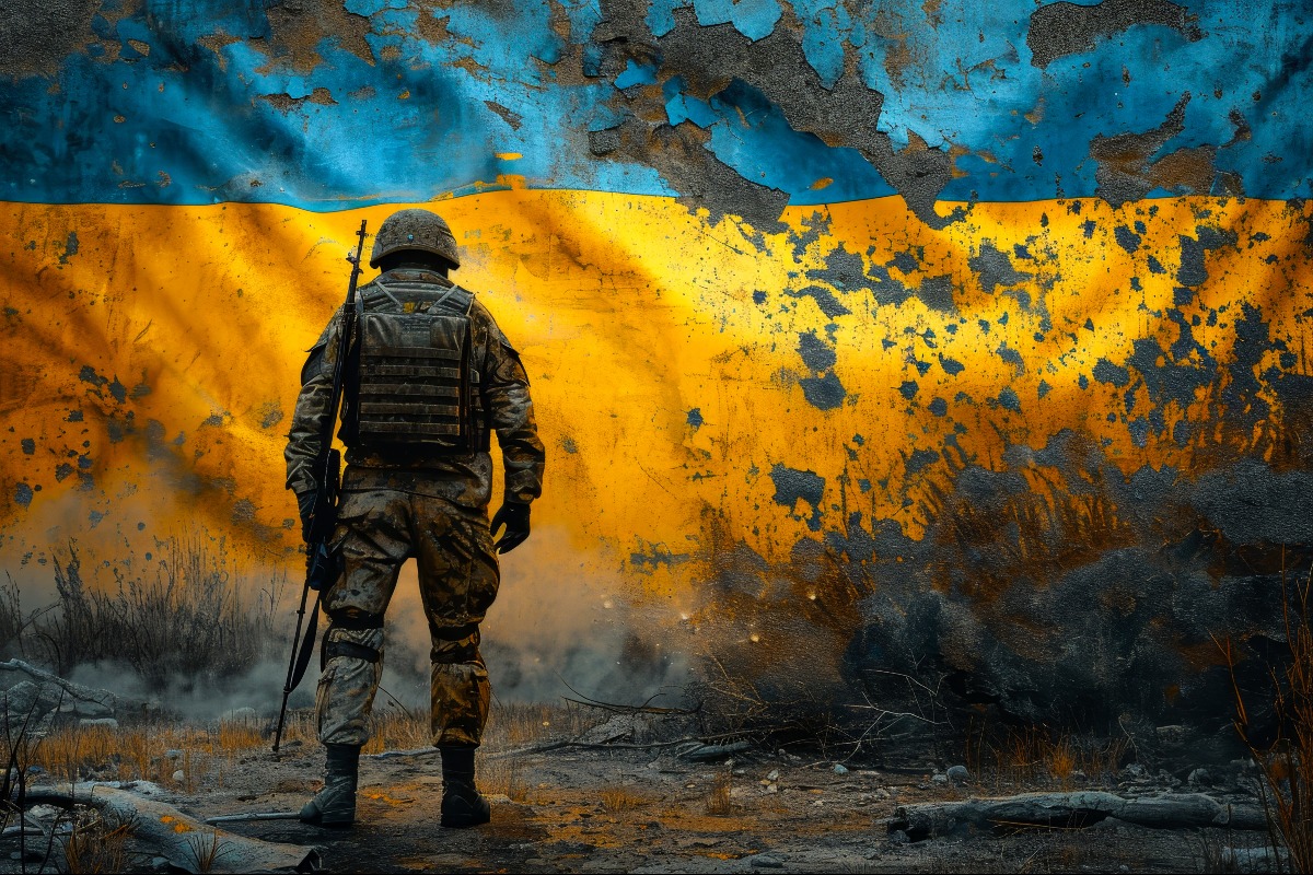 Ue a Kiev per l’anniversario della guerra, ma sulle sanzioni contro Mosca è stallo - Immagine creata con IA