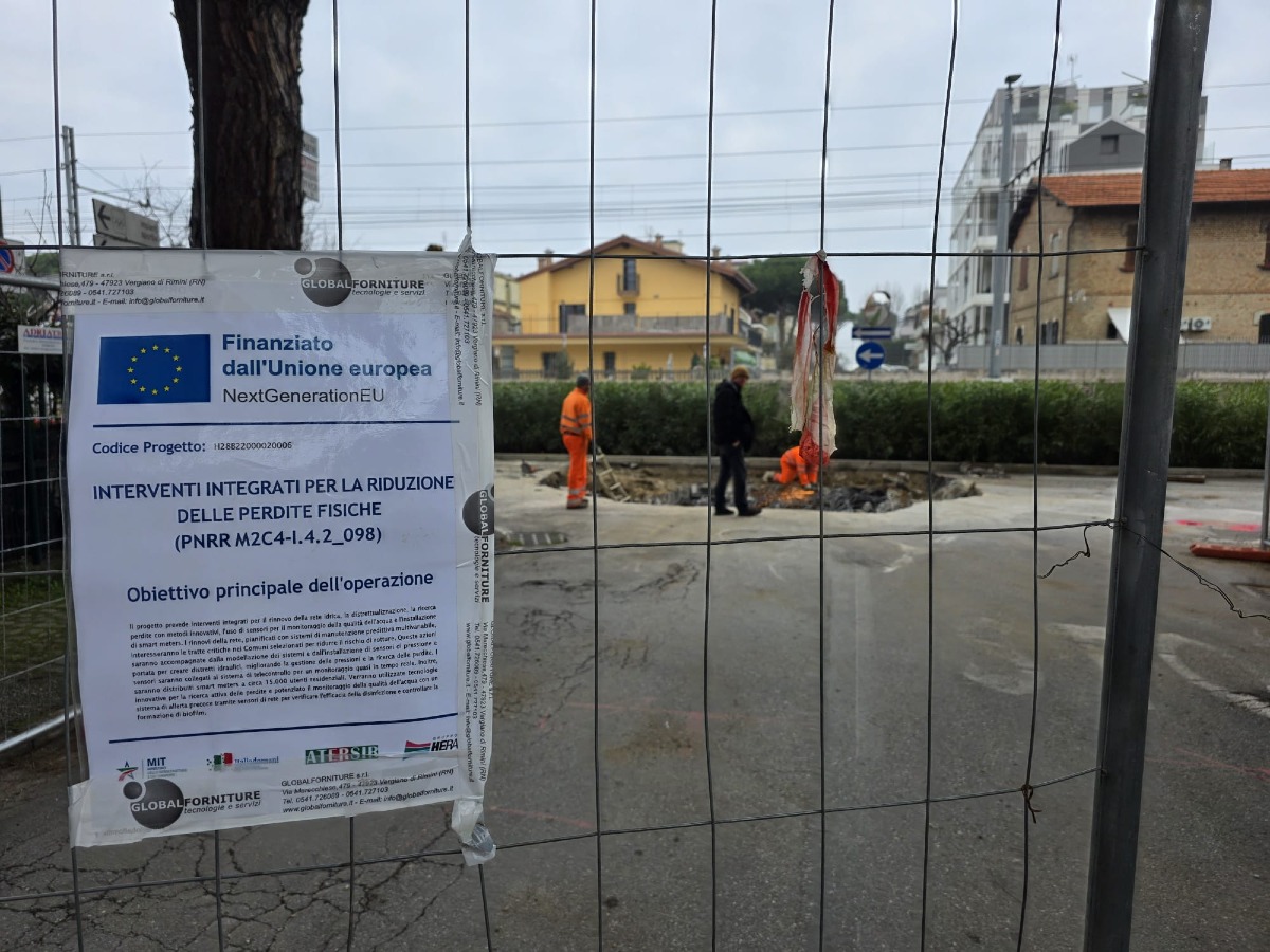 Riccione, al via i lavori alla rete idrica in viale Rimini: cambiamenti alla viabilità - 