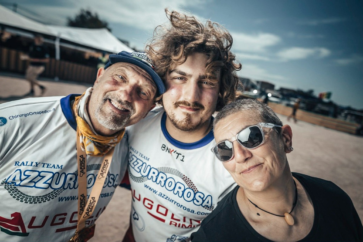 La family all'arrivo