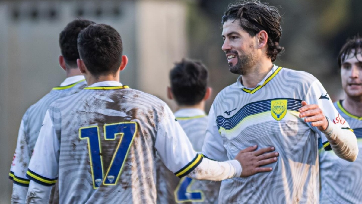 La capolista Misano regola il Bellaria, Cervia corsaro a Savignano: è sorpasso al secondo posto - Cervia United (Facebook)