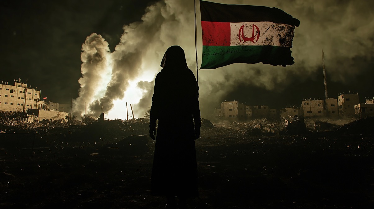 Esplosioni a Teheran, colpita la tv di Stato. Assalto al consolato USA in Pakistan: almeno otto morti - Immagine creata con IA