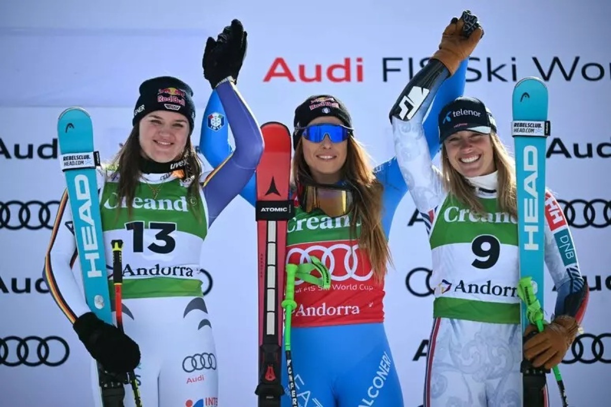 Sofia Goggia trionfa a Soldeu nel SuperG - © Ansa